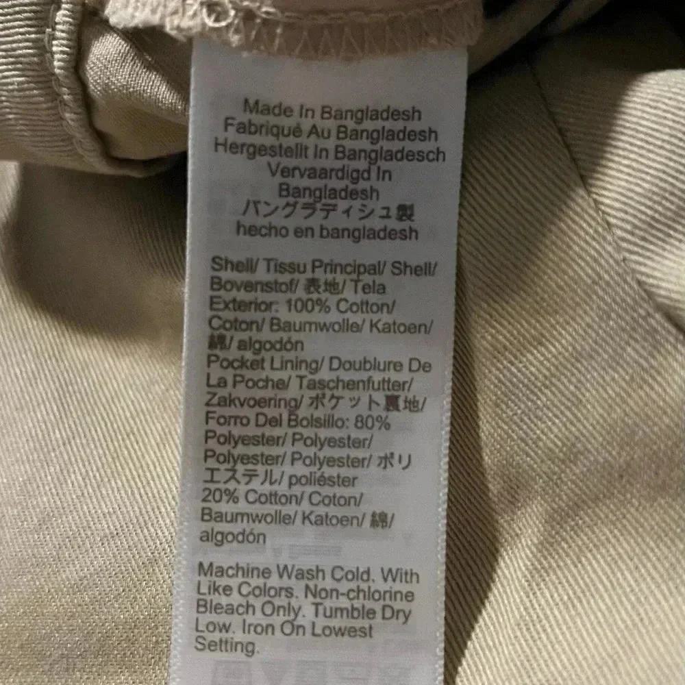 J Crew Shorts Pleated Khaki Chino 4” Inseam NWT Womens Size 16 Cotton - Picture 7 of 11